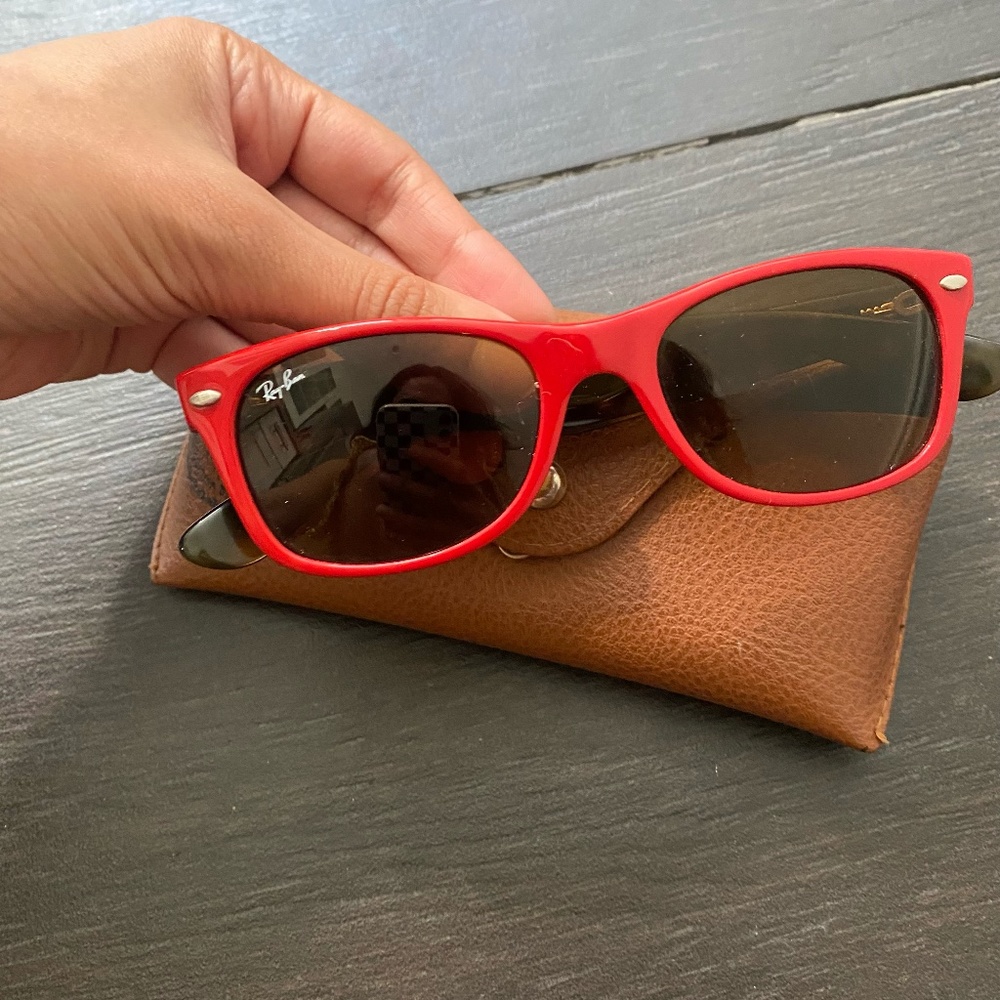 Ray Ban WAYFARER POP Red Tortoise